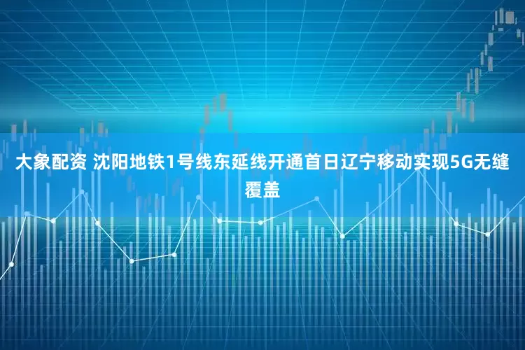 大象配资 沈阳地铁1号线东延线开通首日辽宁移动实现5G无缝覆盖